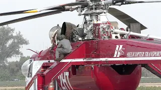 HUGE -  9600 HP Heavy Lift Helicopters -  What a SOUND!