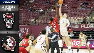 NC State vs. Florida State Condensed Game | 2020-21 ACC Men's Basketball