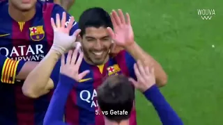 Messi - Suarez Friendship All 86 Assists To Each Other