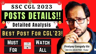 SSC CGL 2023 - Best Posts Details - Promotions & Transfers ! Made For SSC