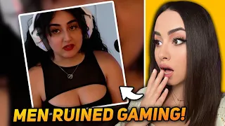 Unhinged E-Girl Claims Men Ruined Gaming | Bunnymon REACTS