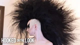 The Goth With The Monster Mohawk | HOOKED ON THE LOOK