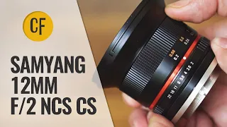 Samyang 12mm f/2 NCS CS lens review with samples