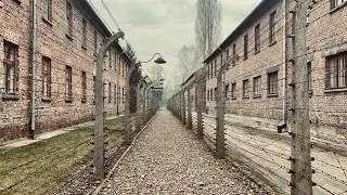 Auschwitz walking tour. February 2024