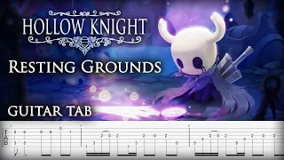 Guitar tab Hollow Knight - Resting Grounds