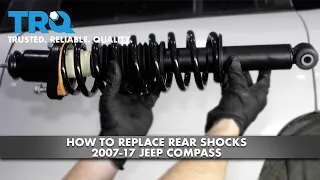 How to Replace Rear Shock 2007-17 Jeep Compass