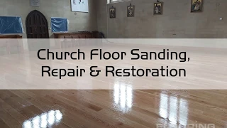 Church Floor Sanding, Repair and Restoration