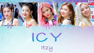 ITZY (있지)- ICY (Color coded Lyrics- Rom/Han(한글)/Eng)