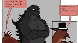 ¡¡LAS NUEVAS OREJAS DE GODZILLA!! 😮 // GODZILLA COMIC LOQUENDO //