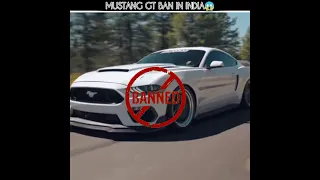 Mustang Gt Finally Ban🚫😱||#shorts