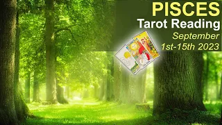 PISCES TAROT READING "IT ALL FALLS INTO PLACE AT THE PERFECT TIME"  First Half of September 2023