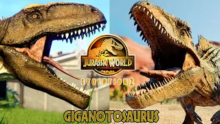 Giganotosaurus COMPARISON | Dominion vs "Original"  | Jurassic World Evolution 2