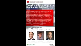 The Alberta Sovereignty Act