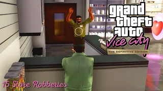 GTA Vice City: The Definitive Edition (PC) - 15 Store Robberies