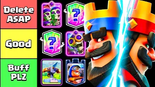 *ULTIMATE* Clash Royale Cards Tier List 2024