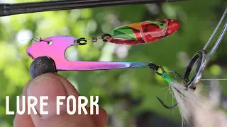 Making Lure Fork | diy fishing lure