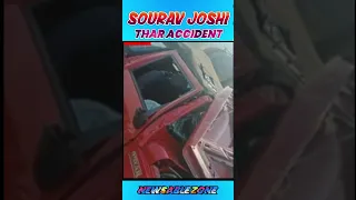 @souravjoshivlogs7028 Ki Thar Accident 😱 | Sourav joshi | #shorts #short