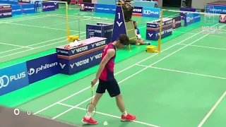 Lee Zii Jia POWER SMASHES in Close-Up Angle! 😳🔥💪