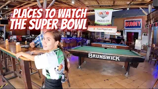 BARS AROUND ANGELES CITY TO WATCH SUPER BOWL LVII   #football