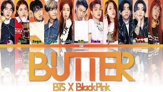 How would BTS & BLACKPINK sing 'BUTTER' (by BTS) (Han/Rom/Eng) | (unreal) SJZ