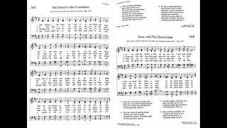 347. The Church's One Foundation (Aurelia Tune), Trinity Hymnal