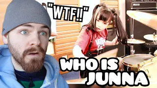First Time Hearing JUNNA "Through The Fire And Flames" | DragonForce | Reaction