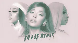 ariana grande - 34 + 35 remix (feat. doja cat, megan thee stallion and magixx)