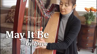 May it Be by Enya (Harp Cover 432hz) + Sheet Music