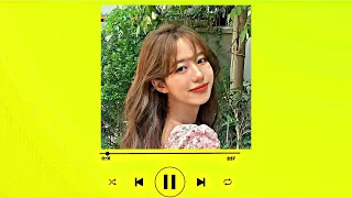 Kpop playlist to brighten up your day🌸🧋☁️ (sped up)