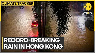 Hong Kong's heaviest rain in at least 140 years | Climate Tracker | WION