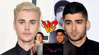 Justin Bieber Vs Zayn Malik Vocal Battle 🎤 (REACTION)!