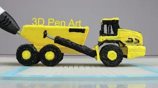 How to make JD 250D Truck Easy with 3DPen