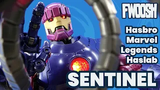 Marvel Legends Sentinel Hasbro Haslab Action Figure Review