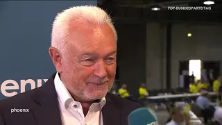 FDP-Parteitag: Interview mit Wolfgang Kubicki (FDP) am 26.04.19