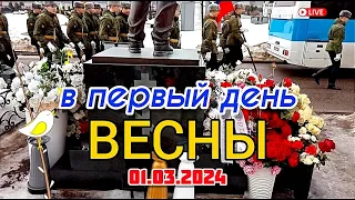 долгожданная весна на могиле Юрия Шатунова | Троекуровское кладбище сегодня 01.03.2024