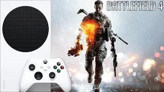 Battlefield 4 Xbox Series S FPS BOOST Геймплей 120 fps