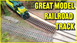 10 TIPS for laying model railroad flex track like a PRO!