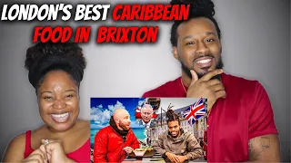 🇬🇧 THEY WON'T SHOW YOU THIS SIDE OF BRIXTON! American Couple Reacts "London’s Best Caribbean Food!!"