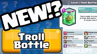 SECRET' Clash Royale UPDATE Hints - Team Battle or TROLL Bottle?