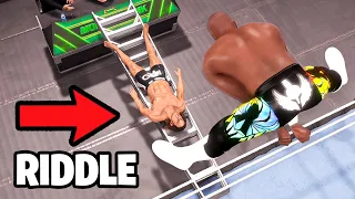 WWE 2K22 MyRISE - Money in the Bank Match!