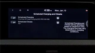 EV Scheduled Charging