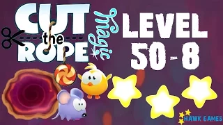 Cut the Rope Magic - Wizard's Secret Riddle Level 50-8 (3 stars)