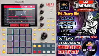 AKAI MPC ONE - #438 Building Tracks:House club vibe sessions #DJ_SharpMC_LIVE,#MPC_ONE,#MPC