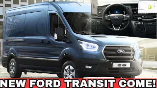 OFFICIAL 2024 Ford Transit Redesign Revealed - Come With New Tech!