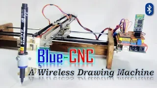 How to Make Wireless Arduino CNC Plotter machine At Home.