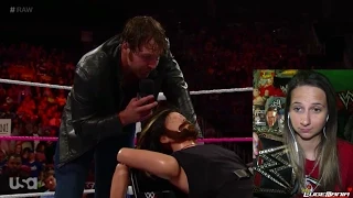 WWE Raw 10/20/14 Dean Ambrose with Seth Rollins DUMMY Live Commentary