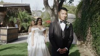 BEAUTIFUL garden wedding in San Diego | Gabby + Josiah full wedding film