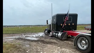 driver calls me after taking a custom peterbilt offroad