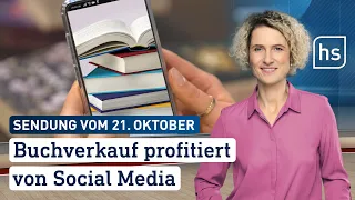 Buchverkauf profitiert von Social Media | hessenschau vom 21.10.2023