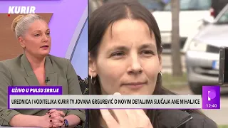 "POSTOJALA ZLA NAMERA, NEMAJU NI JEDAN DOKAZ!" Jovana Grgurević iskreno o slučaju Ane Mihaljice